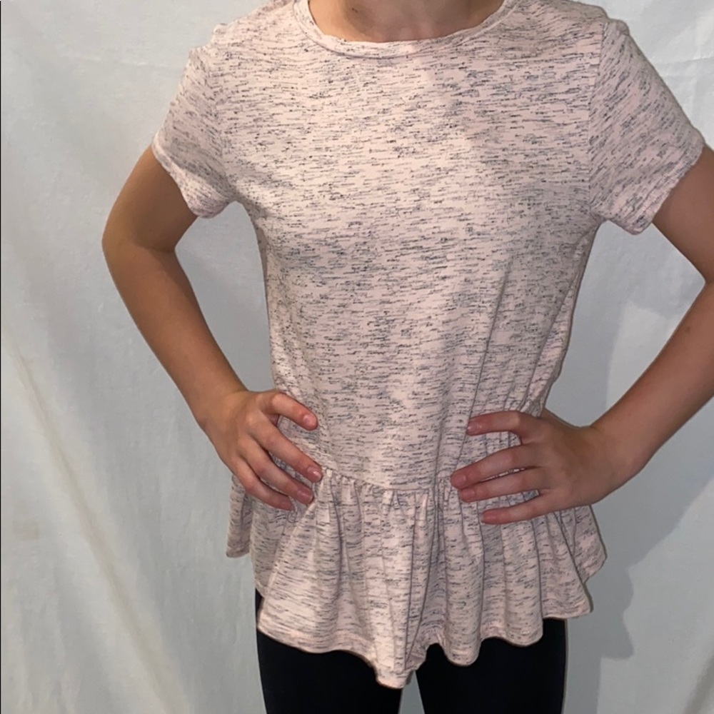 Pink Ruffle Top